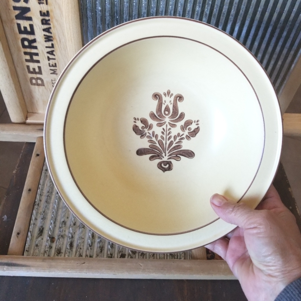 Pfatzgraff replacement serving bowl brown